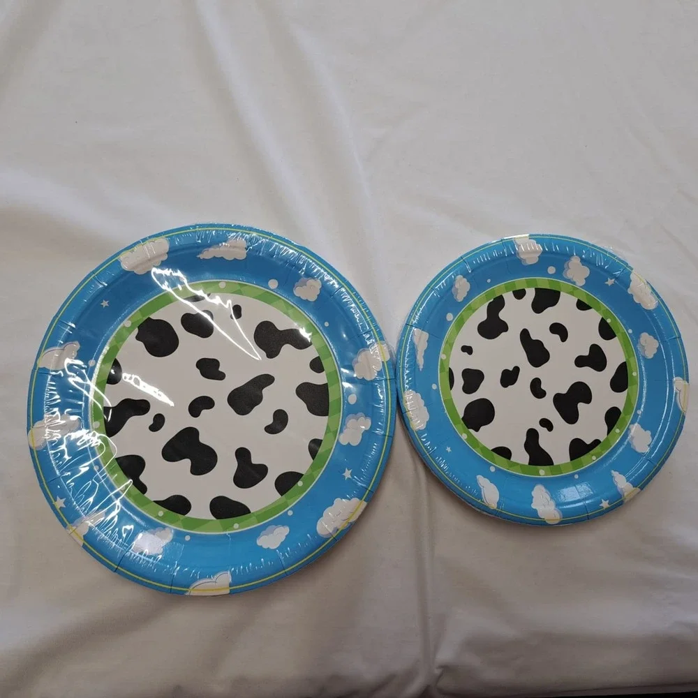 122 Pcs‎ Sky Clouds Birthday Party Cow